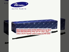 새 오리지널 OEM 75740-60050 LH 자동차 후문 벨트 폼링 아시 세트 2007-2021 렉서스 LX570 토요타 랜드 크루저 LC200 J200